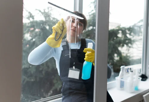 Nettoyage de vitres intérieures et extérieures à Dargoire